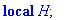 HProc := proc (x, y) local H; global A, B; H := arr...